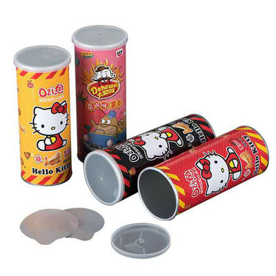 Douanedocument Buis Voedselverpakking Aluminiumfolie Inline Aardappelchips Snacks Container