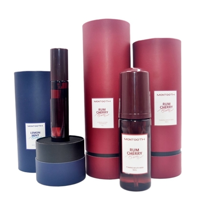 Drukparfum om buisdoos, recyclebare cilinderpapierbuis voor cosmetica