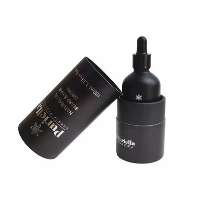 100 ml fles etherische olie verpakking papieren buis ronde container voor cosmetica