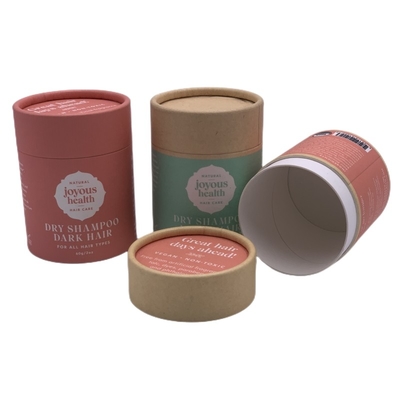 Shampoo Kraft Paper Tube Hair Care Product Cosmetische Box Verpakking