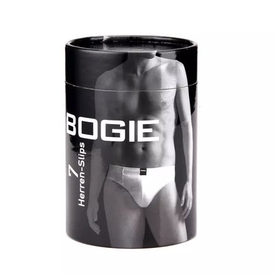Aangepaste bedrukking Ondergoed Verpakking Papieren buis Kleding Kartonnen container