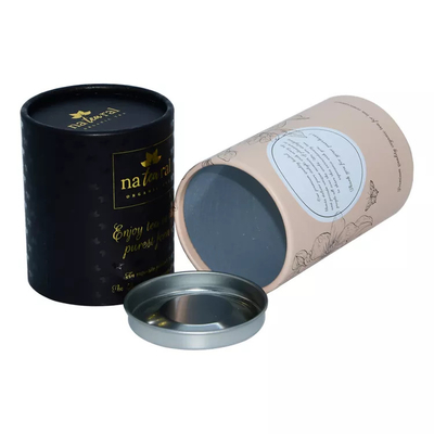 Van de de Rangcilinder van het Eco de Vriendschappelijke Voedsel Koffie van de de Buis Verpakkende Thee met Aluminiumfolie