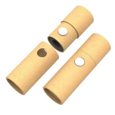 Van het Kartonvape van douanekraftpapier de Buisdocument Container met de Knoop van het Kindbewijs