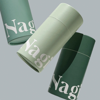 Biologisch afbreekbare kleding Ronde cilinder Ondergoed T-shirts Buisverpakking