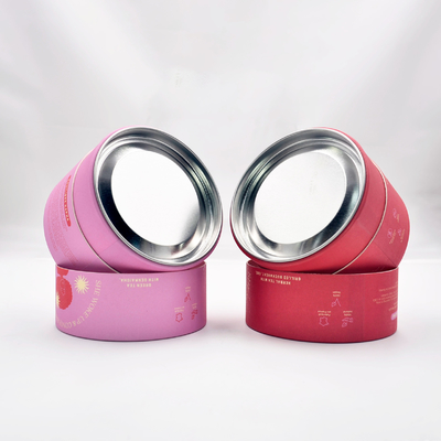 Poederpapier Tube Food Grade kartonnen cilindercontainer voor thee