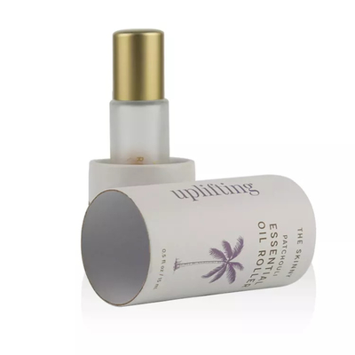 15 ml etherische olie papieren buis cosmetische rolfles container verpakking
