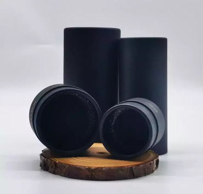30ml 50ml 100ml Zwart Kraft Kartonnen Papieren Buis Parfum Fles Met EVA Insert