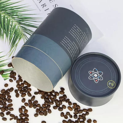 Koffie Collageen Poeder Thee Papier Buis Verpakking Luchtdicht Afpel Deksel Food Grade