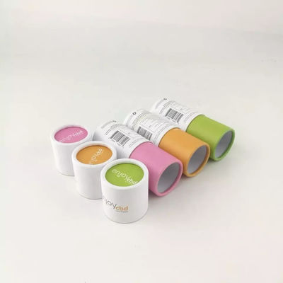 Papieren buisverpakking voor 30 ml etherische oliefles Papiercontainer voor cosmetica
