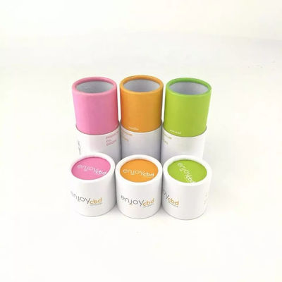 Papieren buisverpakking voor 30 ml etherische oliefles Papiercontainer voor cosmetica
