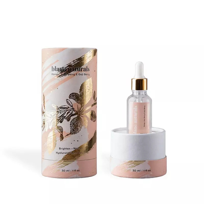 Rond Kosmetisch Document Buisvakje, het Document van het Etherische olieparfum Buis met Tussenvoegsel