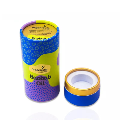 30 ml bedrukte kartonnen etherische oliebuis verpakking papieren container voor cosmetische flessen