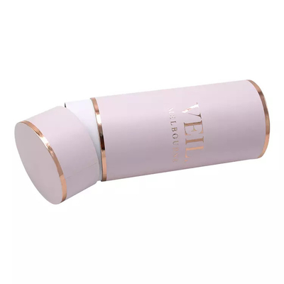 Douane Gedrukt Logo Round Cylinder Container Eco Vriendschappelijk voor Kledingssluier