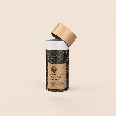 De Container Biologisch afbreekbare Leeg van koffiebean packaging cylinder round paper