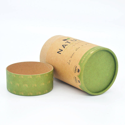 Bedrukte Food Kraft Paper Tube Ronde Cilinder Theekoekjes Snoepverpakking