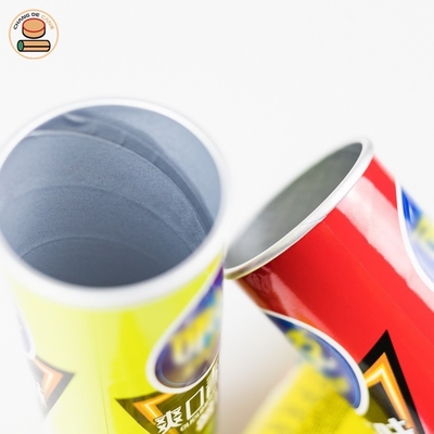 Douanedocument Buis Voedselverpakking Aluminiumfolie Inline Aardappelchips Snacks Container