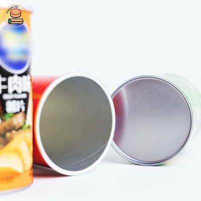 Douanedocument Buis Voedselverpakking Aluminiumfolie Inline Aardappelchips Snacks Container