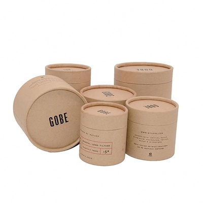 De ronde Doos die van de Douanethee Matt Laminated Debossed UVcoated verpakken