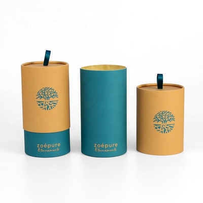 OEM Eco mattelaminated de Vriendschappelijke Document Buis Verpakking Multifeature
