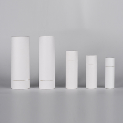 De duw op de Vriendschappelijke Kraftpapier Verpakking van Eco, verschroeit Biologisch afbreekbare Chapstick-Buizen