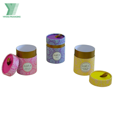 Chocoladedocument Buisvoedsel Verpakking, CMYK-Voedsel Rekupereerbare Verpakkingscontainers