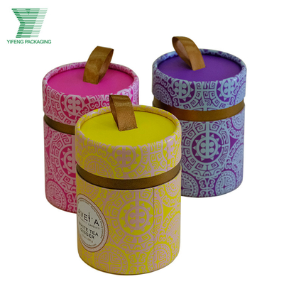 Chocoladedocument Buisvoedsel Verpakking, CMYK-Voedsel Rekupereerbare Verpakkingscontainers