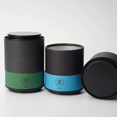 Eco Vriendschappelijke Document Buis die Hotstamping verpakken die Opgenomen Blaar vernissen