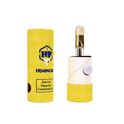 Biologisch afbreekbare, kindveilige papieren buis voor vape-cartridges, kindveilige verpakking