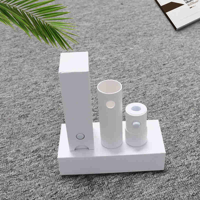 Wegwerp Kindveilige Papieren Buis Witte Kartonnen Buis Aanpassen LOGO Veiligheidsslot Vape Cilinder