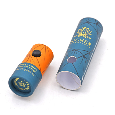 Aangepaste vape-cartridge Kartonnen buisverpakking met kinderslot