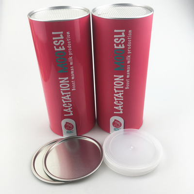 46mm Document Samengestelde Blikken, Antimoisture-Document Cilindercontainers