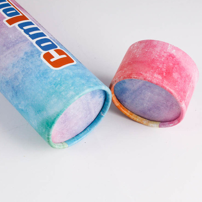 Hete het Stempelen Document Bus Verpakking, EVA Cardboard Cylinder Packaging