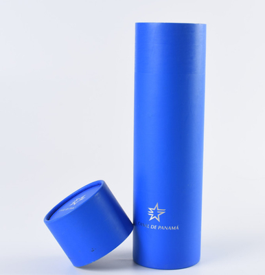 Fluweelhoofdkussen Pen Gift Boxes Packaging, silkprinting kartonbuis verpakking